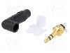 Conector jack, Jack 3,5mm, 3 contacte, tata, NEUTRIK - NTP3RC-B foto