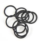 Set 10 elastice de par negre