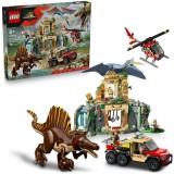 LEGO&reg; Jurassic World - Misiune aeriana cu Spinosaurus si Quetzalcoatlus 76976, 984 piese