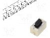 Microintrerupator, 6x3.5x3.5mm, OFF-(ON), SPST, PANASONIC - EVQPE105K