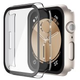 [Pachet 360&Atilde;&sbquo;&Acirc;&deg;] Husa + folie Apple Watch 4 44mm Techsuit Defense, transparenta