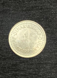Moneda 1 dinar 1990 Iugoslavia