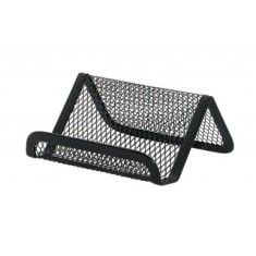 Suport Metalic Mesh, Pentru Carti De Vizita, Q-connect - Negru foto