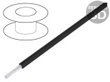 Cablu electric siliconic 1x2,5mm2 negru 600V