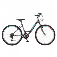 Bicicleta Mtb Polar Modesty - 26 Inch, Gri foto