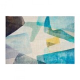 Covor printat, FOREST 200x300 cm, lavabil cu spate antialunecare, inaltime fir 3mm