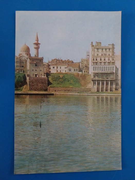 CPIB 23383 CARTE POSTALA - CONSTANTA, PE MALUL MARII, CIRCULATA, 1969, STAMPILE, TIMBRU