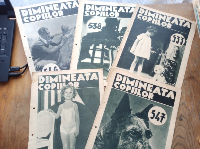 DIMINEATA COPIILOR, LOT 5 REVISTE INTERBELICE