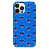 Husa compatibila cu Apple iPhone 15 Plus, Viceversa, model Stitch pattern , Silicon, TPU, Transparent, Carcasa