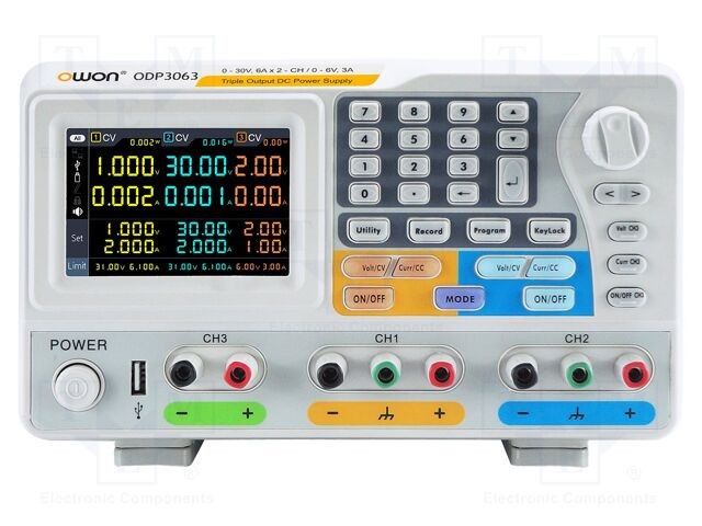 Alimentator Laborator Programabil OWON 0-30VDC 0-6A