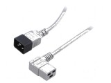 Cablu de alimentare IEC C19 la IEC C20, 5m, gri