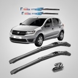 Cumpara ieftin Ștergătoare Dacia Sandero II (2012&ndash;2020) TeamCar&reg; &ndash; Set față Hybrid