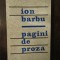 ION BARBU -PAGINI DE PROZA