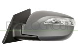 Oglinda usa exterioara Hyundai Ix35, 10.2015, montare stanga, reglaj electric; carcasa grunduita; sticla convexa; sticla crom; rabatare electrica; 8