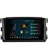 Navigatie 2K HUB64 Smart For Two (2007-2010), 8GB RAM, Android 13, Octacore, Slot Sim 4G, DSP, GPS, Wi-FI, Carplay, Android Auto, USB, Bluetooth, Waze