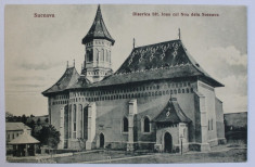 SUCEAVA - BISERICA SFANTUL IOAN CEL NOU DE LA SUCEAVA , CARTE POSTALA ILUSTRATA , MONOCROMA, NECIRCULATA , PERIOADA INTERBELICA foto