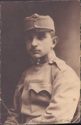 HST P192 Poza caporal austro-ungar mort &amp;icirc;n 1916 Primul Război Mondial foto