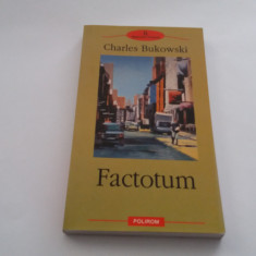 FACTOTUM - CHARLES BUKOWSKI--RF18/0
