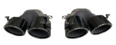 2X EXHAUST TIP MERCEDES A A45S AMG W177 GT53 W290 GLA CLA GLE53 W167 GT 53 A0004901500 A0004901600