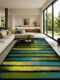 Cumpara ieftin Covor Kolibri 11196-140, 80x150 cm, Multicolor, Polipropilena, Antialergic, Inaltime Fir 9mm