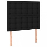Cumpara ieftin Tablii de pat, 2 buc, negru, 80x5x78/88 cm, textil