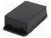 Carcasa ABS, 70.6mmx105mmx35.5mm, GAINTA - NUB1057035BK