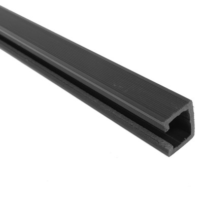 Profil stalp WPC U, gri, 50 x 40 x 2000 mm foto