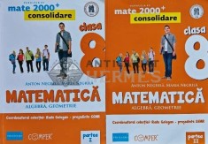 Matematica. Algebra, geometrie, clasa a VIII-a (2 volume) - 2013 - Anton Negrila (AB231)