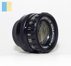 Obiectiv Komuranon-S 50mm f/3.5 montura M39 (in box plastic original) foto