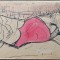 Femeie dormind// tus si acuarela, 1946, nesemnat