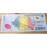 (1) Romania bancnota 2000 lei 1999