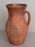 Ulcica de lut ars, ulcea ceramica traditionala romaneasca vechime 80 ani