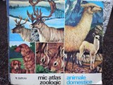 N. Saftoiu - Mic atlas zoologic - Animale domestice (Editia: 1977)
