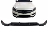 Prelungire Bara Fata Mercedes C-Class W205 Sedan S205 T-Modell A205 Cabriolet C205 Coupe (2014-2019) Negru Lucios
