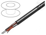 Cablu RS232 1x2x24AWG Ecranat Folie Al-PET LSZH