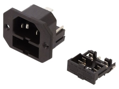 Conector alimentare AC foto