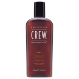American Crew, Classic, Vegan, Șampon pentru păr, balsam &amp; gel de duș 3-&icirc;n-1, Pentru hidratare, 100 ml