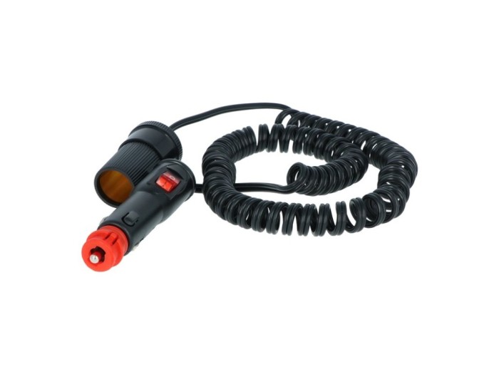 Prelungitor bricheta auto Carpoint 12/24V 4.5A , cu siguranta 10A si comutator ON/OFF