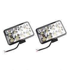 Set 2 x Proiectoare auto, 132W/set, 2 faze