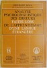 Analyse psycholinguistique des erreurs faites lors de l&#039;apprentissage d&#039;une langue etrangere &ndash; Gheorghe Doca