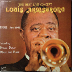 Vinil 2xLP Louis Armstrong – The Best Live Concert (VG++)