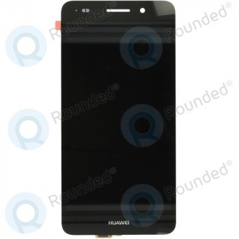 Huawei Y6 II (CAM-L21) Modul display LCD + Digitizer (logo Huawei) negru foto