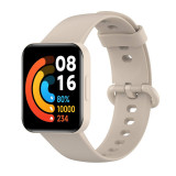 Cumpara ieftin Curea bratara Edman pentru Xiaomi Mi Watch 2 Lite, Redmi watch 2, Alb Ivory