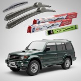 Cumpara ieftin Ștergătoare Mitsubishi Montero, Pajero II 1990-2000 | Set Față și Spate Flat &ndash; TeamCar&reg;