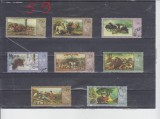 A12 S3 3 - Timbre foarte vechi - Polonia - arta - picturi, Stampilat