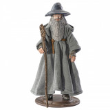 Cumpara ieftin Figurina articulata Gandalf IdeallStore&reg;, Grey Mithrandir, editie de colectie, 18 cm, stativ inclus