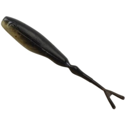 Shad Berkley PowerBait Ice Snake Tongue Minnow, Black Gold, 3.8cm, 14buc/pac foto