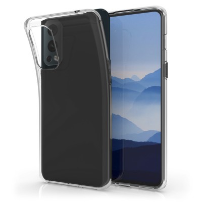 Husa pentru OnePlus Nord 2 5G, Silicon, Transparent, 56032.03, kwmobile foto