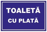 Placuta pentru toaleta wc cu plata