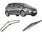 Cumpara ieftin Set 3 stergatoare FORD C-MAX II Van 2010-2019, pentru parbriz si luneta, Bosch Twin-Aerotwin